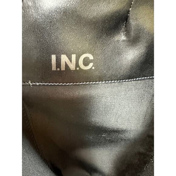 INC International Concepts Aleah Leather Boots - Black - size 6 - Picture 11 of 11